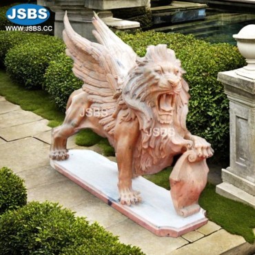 Winged Lion Statue, JS-AN012