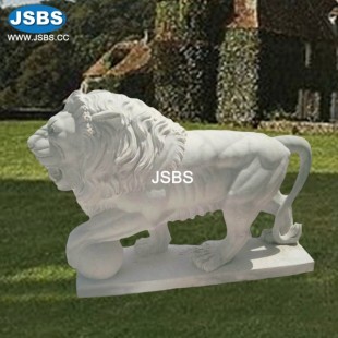 Marble Lion Sculpture, Marble Lion Sculpture