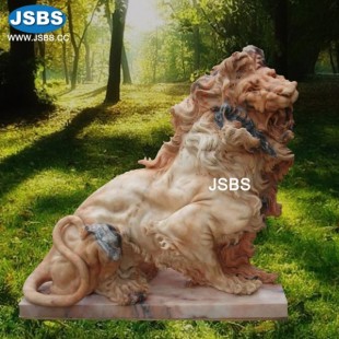 Marble Lion Sculpture, Marble Lion Sculpture