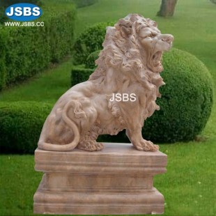 Marble Lion Sculpture, Marble Lion Sculpture