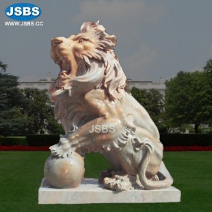 Marble Lion Sculpture, Marble Lion Sculpture