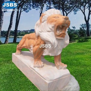 Marble Lion Sculpture, Marble Lion Sculpture