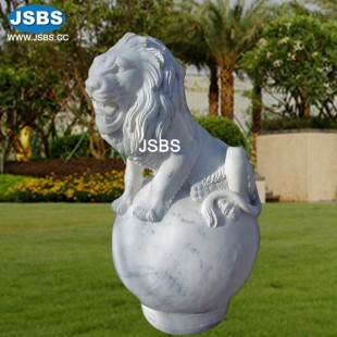 Marble Lion Sculpture, Marble Lion Sculpture