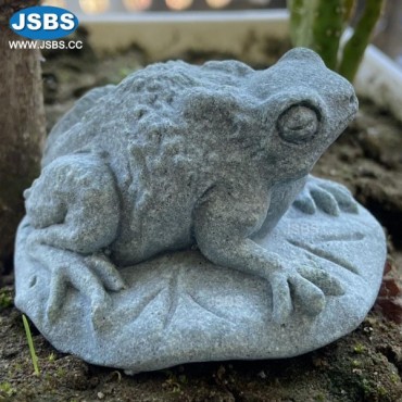 Stone Frog Garden Statue, JS-AN229