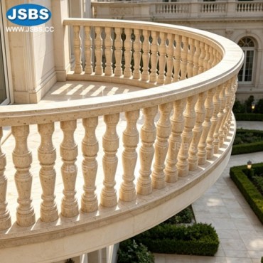 Yellow Marble Arch Balustrade, js-bs101