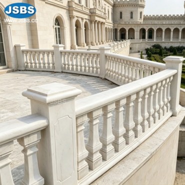 Custom Marble Balustrade for Chateau, JS-BS084b