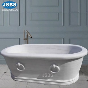 White Tub With Rings, White Tub With Rings