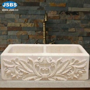 Italian Double Marble Basin, Italian Double Marble Basin