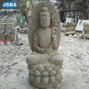 Carved Curio Buddha Sculpture, JS-CN034