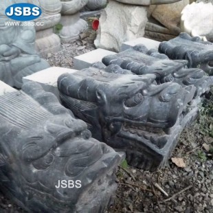 Marble Chinese House Dragon Water Outlet, JS-CN015
