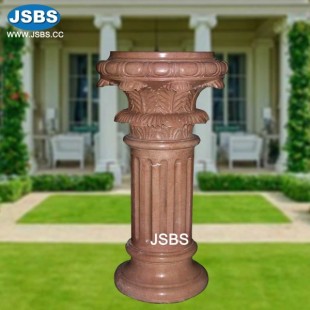 Carved Marble Column, Carved Marble Column