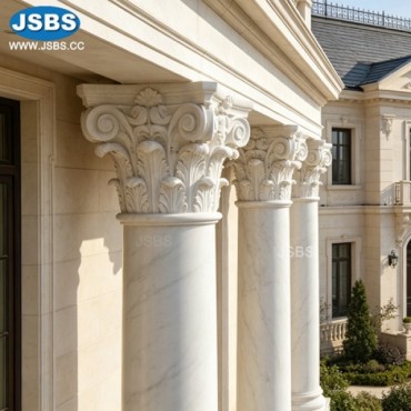 White Marble Column, JS-CM191