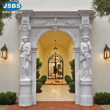 White Marble Door Surround, White Marble Door Surround