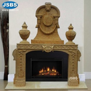 Indoor Luxurious Overmantel, JS-FP338