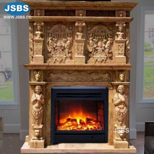 Luxury Marble Overmantel, Luxury Marble Overmantel