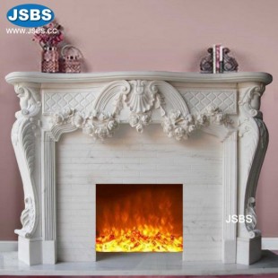 Traditional French Floral Mantel, Traditional French Floral Mantel