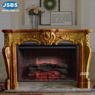 Glod Classic Fireplace Mantel , JS-FP278