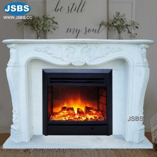 Hot Selling White Fireplace Mantel, JS-FP309