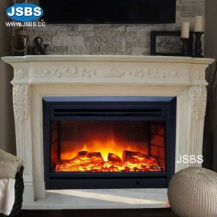 Nice White Fireplace Mantel, JS-FP104