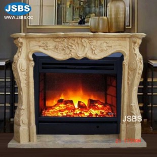 Top Selling Light Yellow FireplaceT, JS-FP124