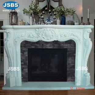 Top Selling Marble Fireplace Surround , JS-FP093
