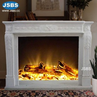 Top Selling White Fireplace Mantel, JS-FP228