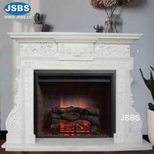 Wholesale White Classic Fireplace, JS-FP113