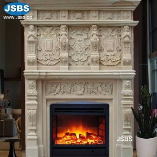 Engraving Luxury Fireplace Mantels, Engraving Luxury Fireplace Mantels