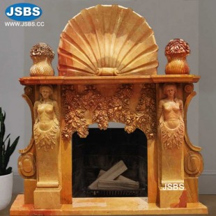 Outdoor Marble Fireplace, Outdoor Marble Fireplace