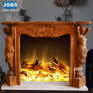 For Sale Red Fireplace Surrounds, JS-FP167