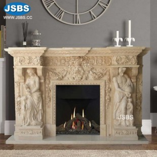 Nice Elegant Fireplace Overmantel, JS-FP061B