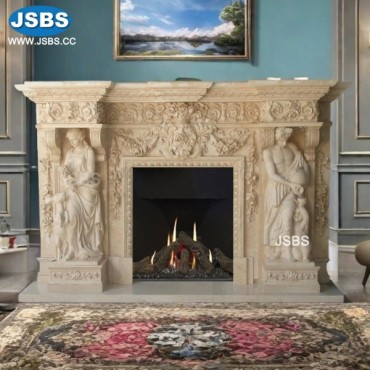 Nice Elegant Fireplace Overmantel, JS-FP061B