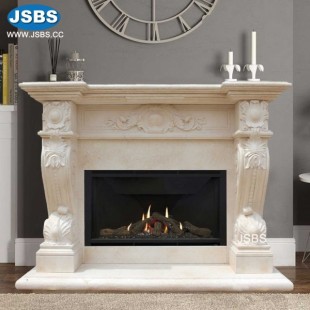 Beige Fireplace Ornaments, Beige Fireplace Ornaments