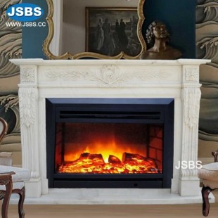 Simply Cream Fireplace, JS-FP127
