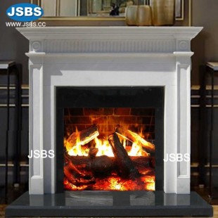 Simply White Fireplace, JS-FP153