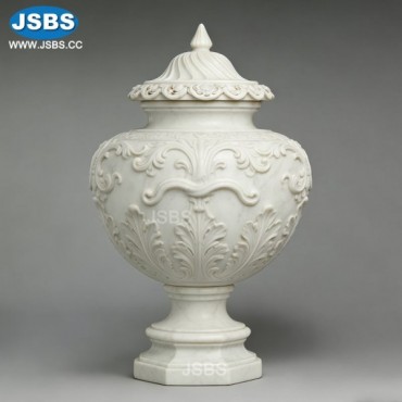 White Marble Vase, JS-P284