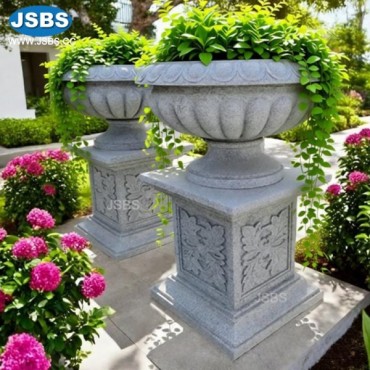 Granite Flower Planter, JS-P258