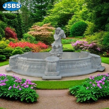 Statuary Beauty Marble Fountain , JS-FT181