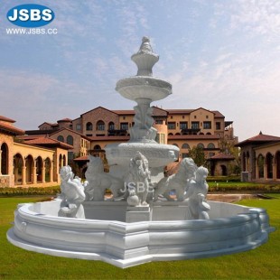 White Marble  Fountain, White Marble  Fountain