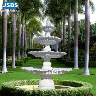 Four Tier Marble Fountain , JS-FT132