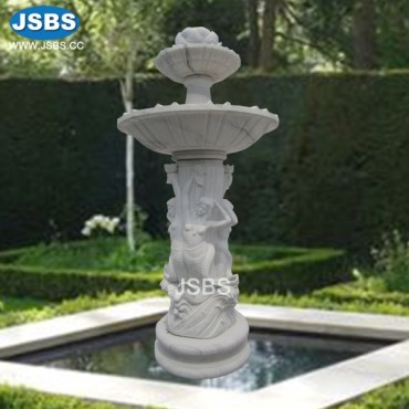 White Marble Tier Fountain, White Marble Tier Fountain