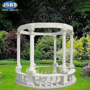 Carved Marble Gazebo, Carved Marble Gazebo