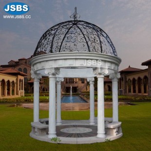 White Column Gazebo, JS-GZ019