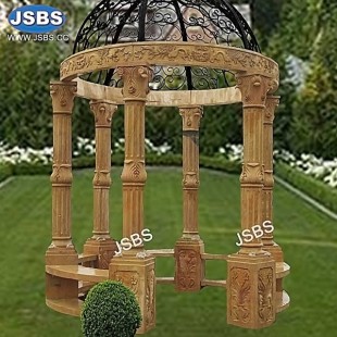 Yellow Marble Gazebo, JS-GZ042