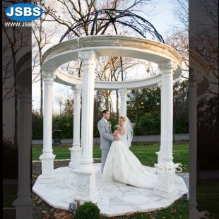 White Marble Wedding Gazebo, White Marble Wedding Gazebo