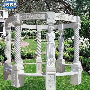 Marble White Gazebo, JS-GZ035