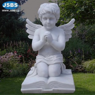 Praying Hands With Book Headstone