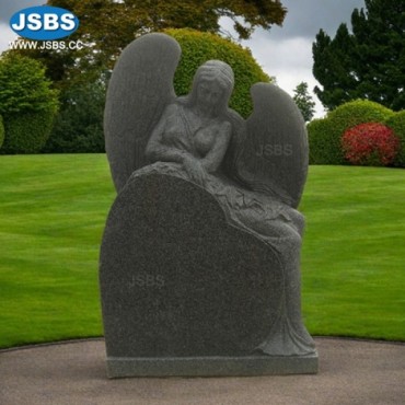 Granite Angel Headstone, JS-GS024