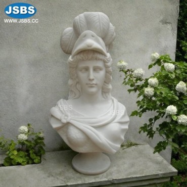 Girl Warrior Bust Sculpture, JS-B139