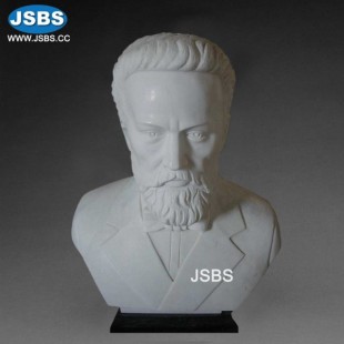 Marble Male Bust, JS-B059